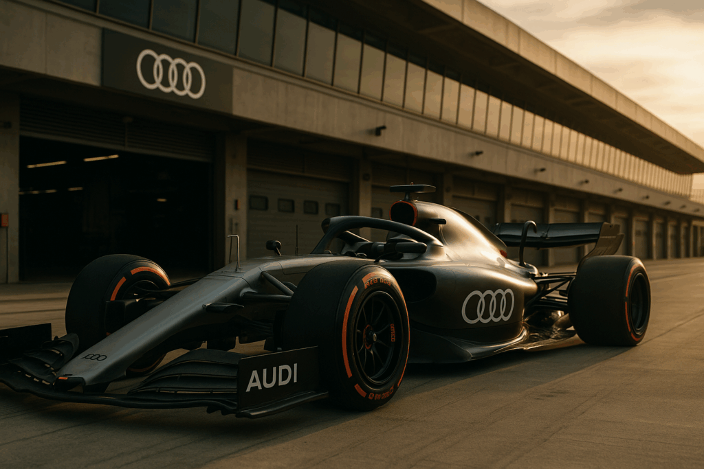 Audi acelera preparativos para sua estreia na F1 em 2026